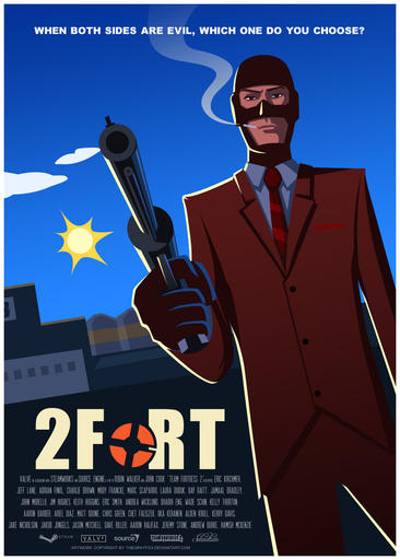 Team Fortress 2 - Fan ART by ~TheGr4yFox