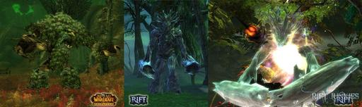 RIFT - Rift vs WoW (графика)